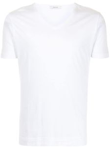 Adam Lippes t-shirt à col v - Blanc