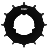 Enduo cargo Tandwiel 24T Enduo Cargo Nexus Alfine zwart - thumbnail