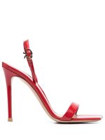 Gianvito Rossi sandales Ribbon à bout ouvert - Rouge - thumbnail