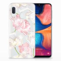 Samsung Galaxy A20e TPU Case Lovely Flowers