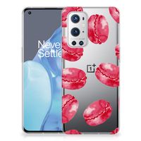 OnePlus 9 Pro Siliconen Case Pink Macarons - thumbnail