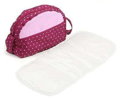 Poppen Luiertas - Dots Brombeere