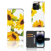 Hoesje voor iPhone 15 Pro Zonnebloemen - thumbnail