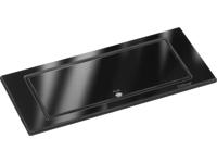 EVOline 106387 Inbouwstekkerdoos Zwart (glanzend) Randaarde stekker 1 stuk(s)