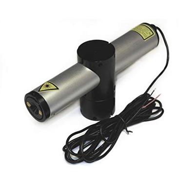 Lijnlaser, groen, 520 nm, 90 °, 24 V DC, Ø40x210 mm, Laser Class 2M, Focus fixed (7.0m), Kabellengte 1,750 mm - 70120622