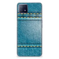 OPPO A53 5G | OPPO A73 5G Silicone Back Cover Jeans - thumbnail