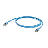 Weidmüller 1165900005 RJ45 Netwerkkabel, patchkabel CAT 6A S/FTP 0.50 m Blauw UL gecertificeerd 1 stuk(s) - thumbnail