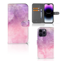 Hoesje iPhone 15 Pro Max Pink Purple Paint - thumbnail