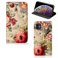 Smart Cover voor Apple iPhone 11 Bloemen - thumbnail