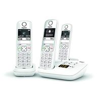 Gigaset witte trio dect draadloze telefoon met antwoordapparaat gigaas690atrioblanc