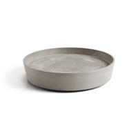 ECOPOTS Wheels 50 trolleyhouder, taupe, Ø 41,6 x H. 9 cm