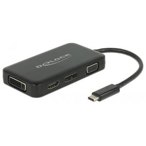 DeLOCK DeLOCK USB-C > VGA / HDMI / DVI / DisplayPort