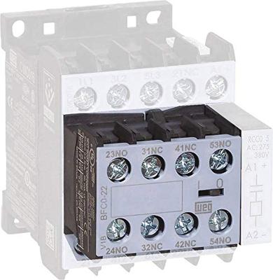WEG BFCA-22 Hilfsschalterblock suitable for Marke (Relais): Weg 1 pc(s)
