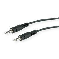 ROLINE 3,5mm jack audiokabel M/M, 1 m - thumbnail