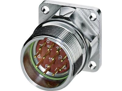 Phoenix Contact RF-12P1N8AWB00 1607804 M23 Apparaatconnector. recht Zilver 1 stuk(s)