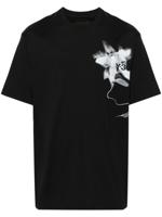 Y-3 T-shirt met print - Zwart