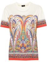 ETRO t-shirt à motif cachemire - Tons neutres - thumbnail