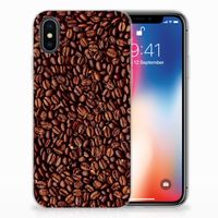 Apple iPhone X | Xs Siliconen Case Koffiebonen