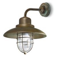 Moretti Luce Strakke buitenlamp Patio Cage - verouderd messing 3303.T.AR