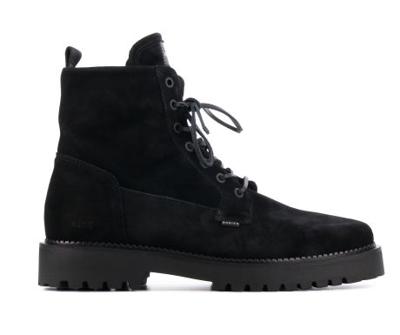Nubikk Heren Boots in Suede (Zwart)