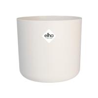 Elho B.for Soft Rond 22 - Bloempot voor Binnen - 100% gerecycled plastic - Ø 22.3 x H 20.4 cm - Wit