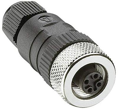 Lumberg Automation 108652 Sensor-/Aktor-Steckverbinder, unkonfektioniert M12 Kupplung, gerade Polzah
