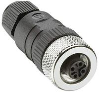 Lumberg Automation 108652 Sensor-/Aktor-Steckverbinder, unkonfektioniert M12 Kupplung, gerade Polzah