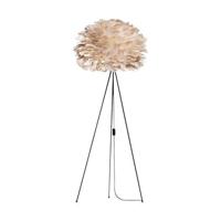 Umage Eos Medium vloerlamp light brown - met tripod zwart - Ø 45 cm - thumbnail