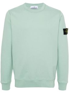 Stone Island sweat en coton à patch Compass - Vert