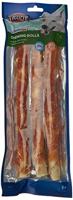 TRIXIE 31326 Denta Fun Chicken Chewing Rolls, 28 cm, 3 St./250 g