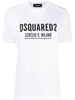 DSQUARED2 t-shirt à logo imprimé - Blanc - thumbnail