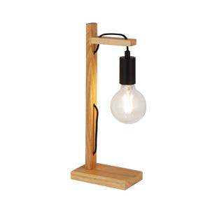 Searchlight Tafellamp hout Woody EU95041-1BR