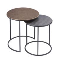 Wants&Needs Furniture Bijzettafel Cato Set van 2