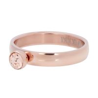 iXXXi Vulring Zirconia 1 Stone Champagne Rosé | Maat 17