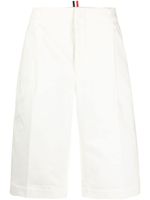 Thom Browne short à logo - Blanc