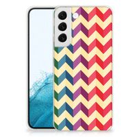 Samsung Galaxy S22 Plus TPU bumper Zigzag Multi Color - thumbnail