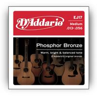 D&apos;Addario EJ17-B25 13-56 Medium Phosphor Bronze snaren voor westerngitaar (25 sets) - thumbnail