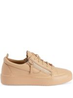 Giuseppe Zanotti baskets Gail Match en cuir - Tons neutres - thumbnail