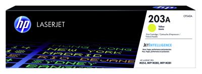 Tonercartridge HP CF542A 203A geel Tonercartridge HP CF542A 203A geel
