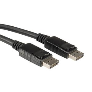 ROLINE DisplayPort Kabel, DP M/M, LSOH, zwart, 5 m