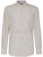 Dolce & Gabbana DG-print long-sleeve shirt - Blanc