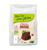 Chocolade cakemix glutenvrij bio