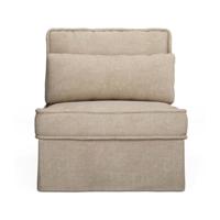 Rivièra Maison Modulaire Bank 'Metropolis' Center, Cotton, kleur Naturel