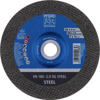 PFERD EH 180-2,9 SG STEEL 61323322 Doorslijpschijf gebogen 180 mm 25 stuk(s) Staal - thumbnail