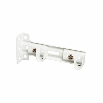 Steun voor gordijnrail Stor Planet Cintacor Wit (2 Stuks)