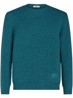 ETRO long-sleeve cashmere jumper - Bleu - thumbnail