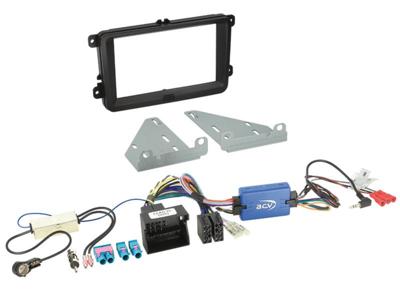 Volkswagen 2-DIN Kit 3 Diverse modellen Volkswagen - Seat - Skoda Volkswagen 2-DIN Kit 3 Diverse modellen Volkswagen - Seat - Skoda