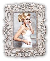 ZEP S.r.l. Roubaix kunsthars fotolijst, kunsthars, antiek zilver voor fotoformaat 13 x 18 cm