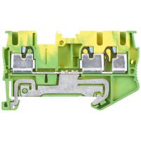 Siemens 8WH60030CF07 Doorgangsklem 5.2 mm Steekaansluiting Groen, Geel 1 stuk(s) - thumbnail