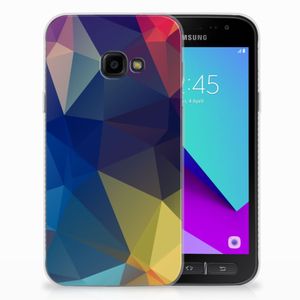 Samsung Galaxy Xcover 4 | Xcover 4s TPU Hoesje Polygon Dark